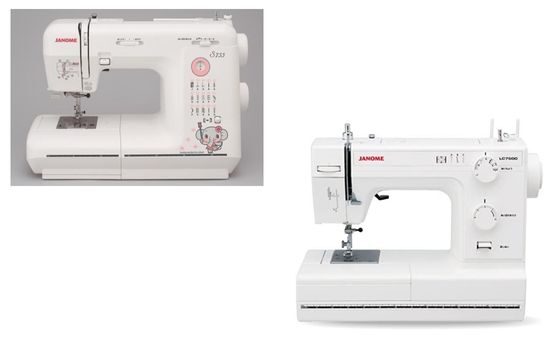janome lc7500 ミシン 稼働 渋く
